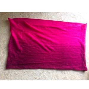 Pink Ombré Infinity Scarf